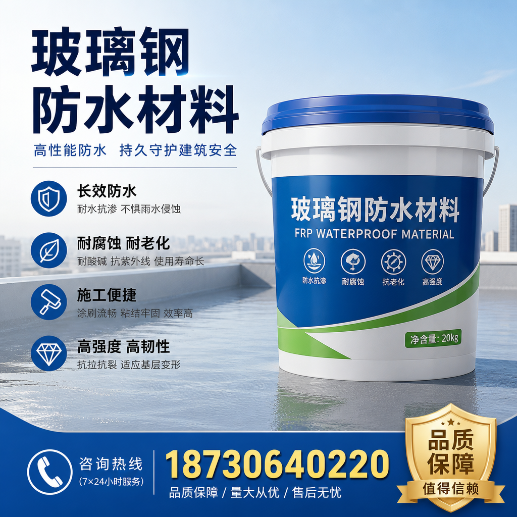 专家解析：玻璃钢防水材料的市场前景分析在 怀化